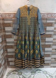 Heavy Anarkali Set With Necklace