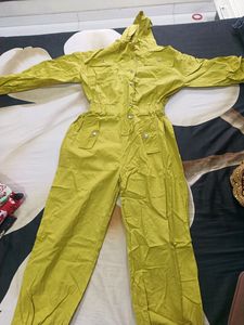 Mustard Colour Jump Suit