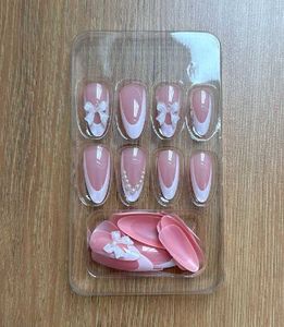 Beutiful 3D Press On Nails - 24 Reusable
