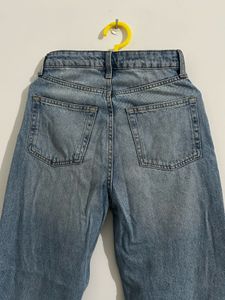 H&amp;M Light Wash Mom Jeans