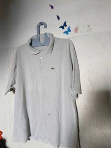 Lacoste Grey Polo Shirt