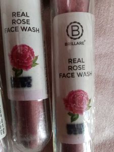 2* 99/- Powdr Facewash Real Rose Sealed