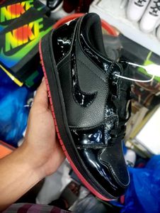 Black Patent Leather Nike Sneakers