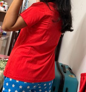 Wonder Woman Night suit Set ♥️🩵