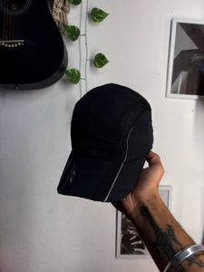 Black Sports Cap