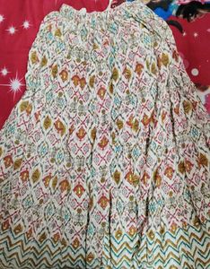 Bohemian Printed Maxi Skirt
