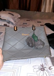 combo offer 😍grey bag & brown clutch