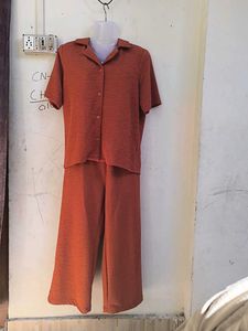 Chic Orange Co-ord Set