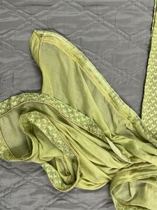 Light Green Embroidered Kurta Set