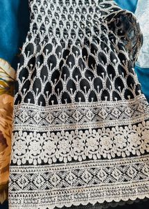 Girls Black &amp; White Patterned Top|No coins ❌