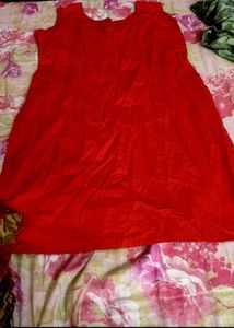 sleeveless salwar set with duppata