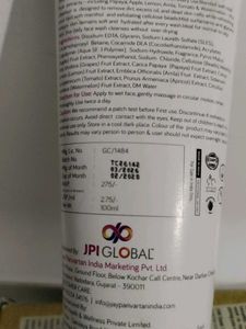 face wash tropical multi fruits