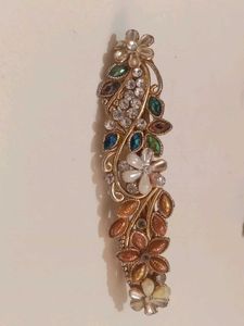 Floral Hair centre Clip large size