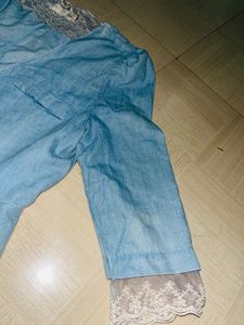 *B1G1* Denim Jacket &amp; White Dress