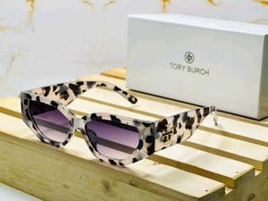 Tory Burch Leopard Print Sunglasses