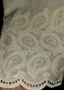 Ladies Top In Hakoba Material For Casual Wear