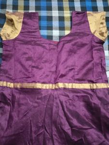 Burgundy Long Gown
