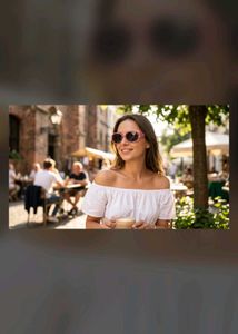 Stylish Pink Floral Sunglasses