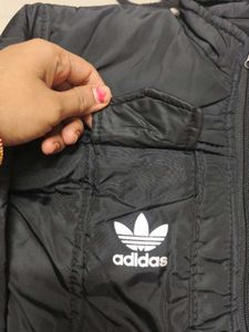 Adidas Black Puffer Jacket