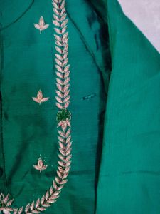 Elegant Emerald Green Kurta