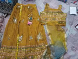 Heavy Party wear lehenga choli for 5-8; years