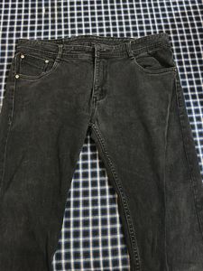 Dark Gray Denim Jeans