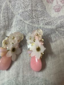 Cute Floral Drop Earrings
