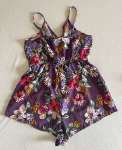Floral Print Romper cami top
