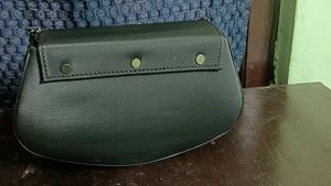 Chic Black Clutch with Chain Strap