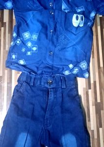 Boys' Denim Shirt &amp; Jeans Set