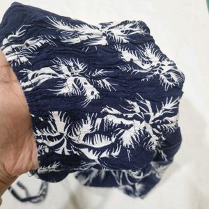 Palm Print Mini Sundress