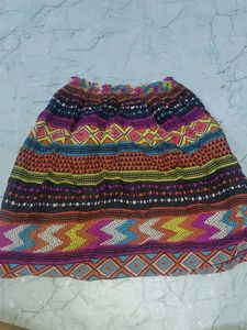 Bohemian Print Ethnic Skirt