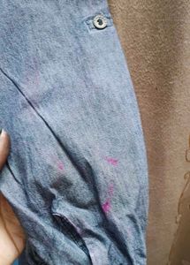 Stylish Denim Tunic Top