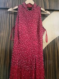 Stunning Beaded Evening Gown