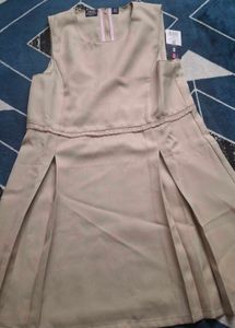 IMPORTED VERYYYY Cute Teens Beige Dress