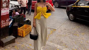 Stylish Yellow Top