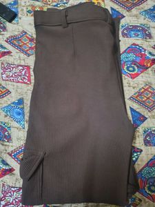 Brown Corduroy Cargo Pants