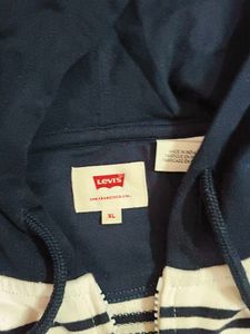 Striped Levi's Zip-Up Hoodie