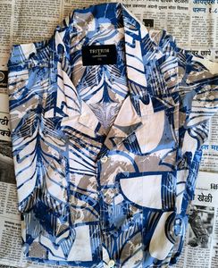 Tritium Men's Printed Shirt