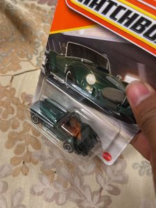 Matchbox Shleby Cobra Green Card little damage