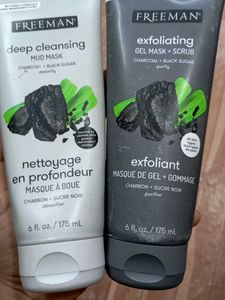 Freeman Deep Cleansing Mud Mask &amp; Exfoliating Gel