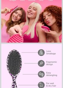 Wet Brush Detangler &amp; Scalp Massager