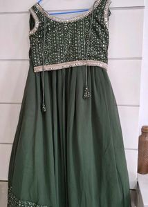 Green Sequin Blouse