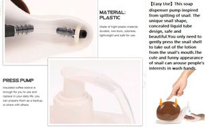 🆕️ Cute Snail Soap Dispenser