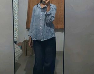 Checkered Long Sleeve Shirt
