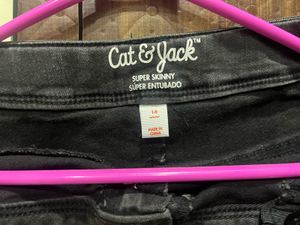 Cat &amp; Jack Black Denim Shorts