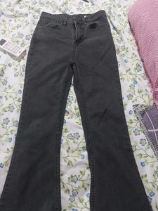 Black Flared Bootcut Jeans