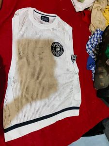 Pearly Gates Golf Mesh Top