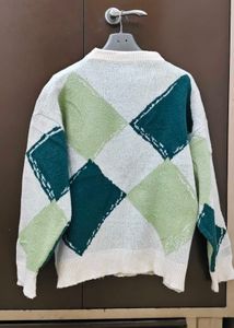 Argyle Pattern Sweater