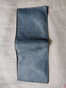 Two Wallets - Black SKF &amp; Blue Fabric